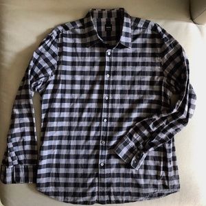 Hugo Boss Black/Grey Check XL Shirt